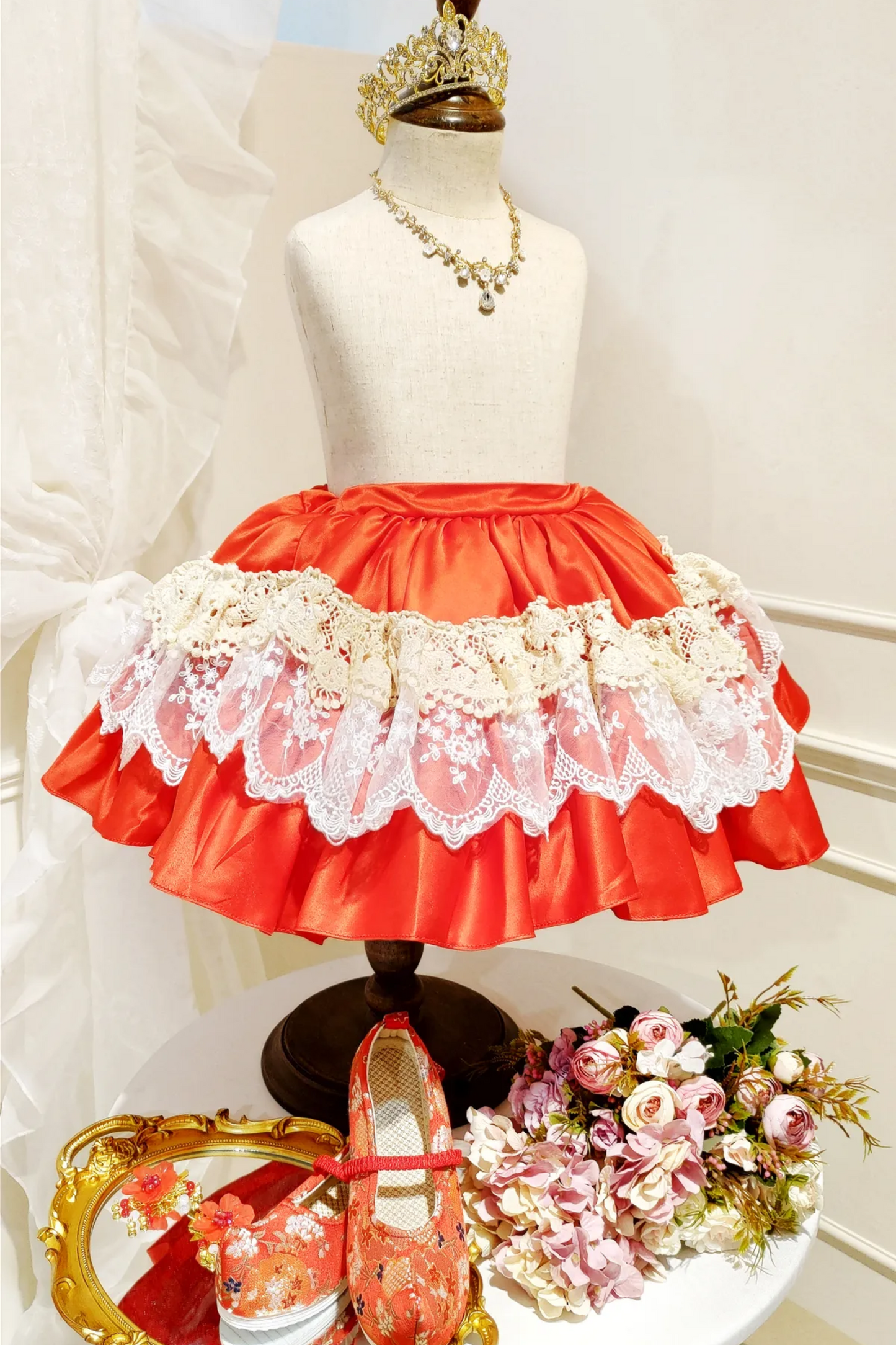 Ready-to-Ship ★ Plum Oriental Qipao Set