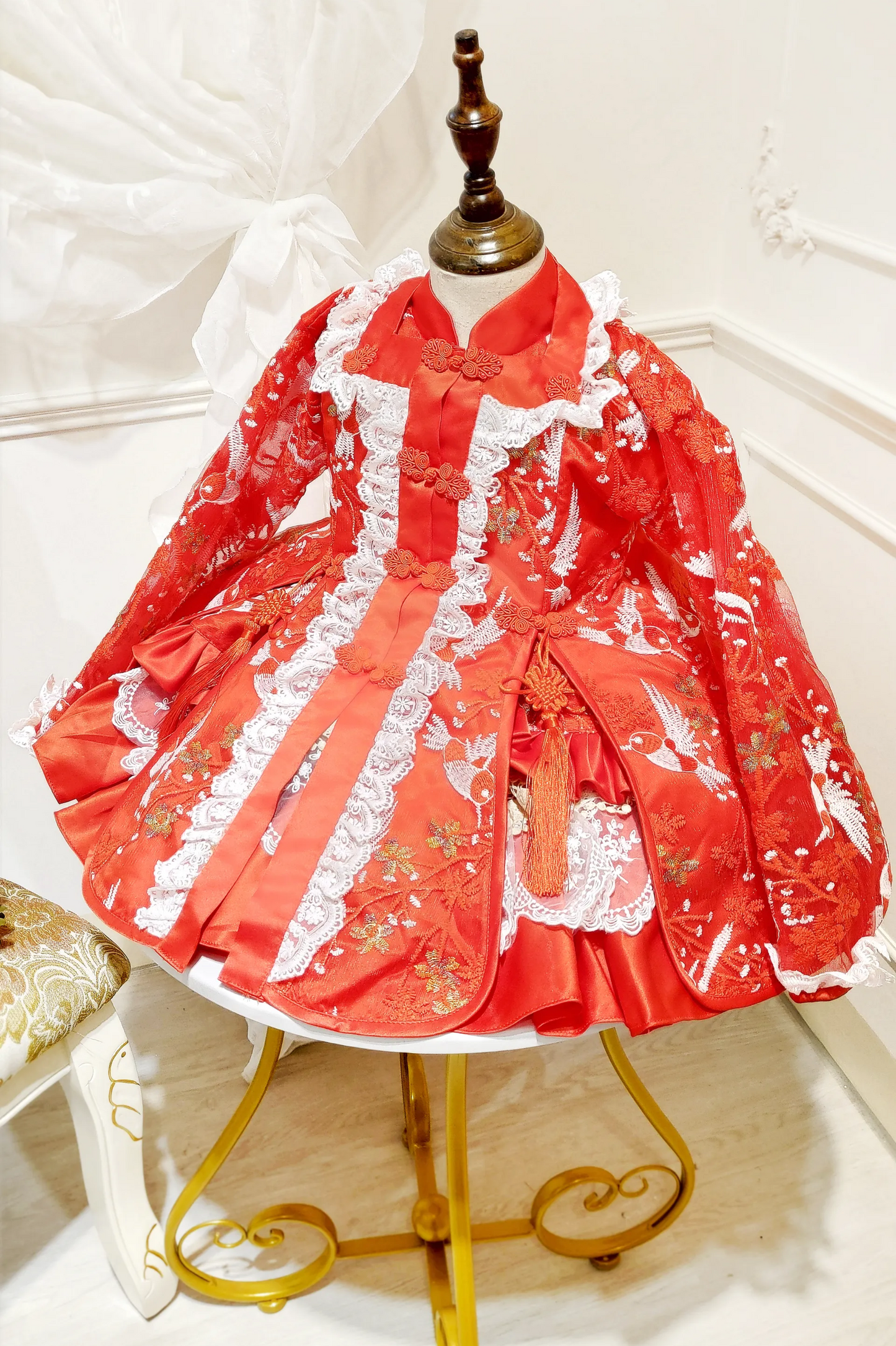 Ready-to-Ship ★ Plum Oriental Qipao Set