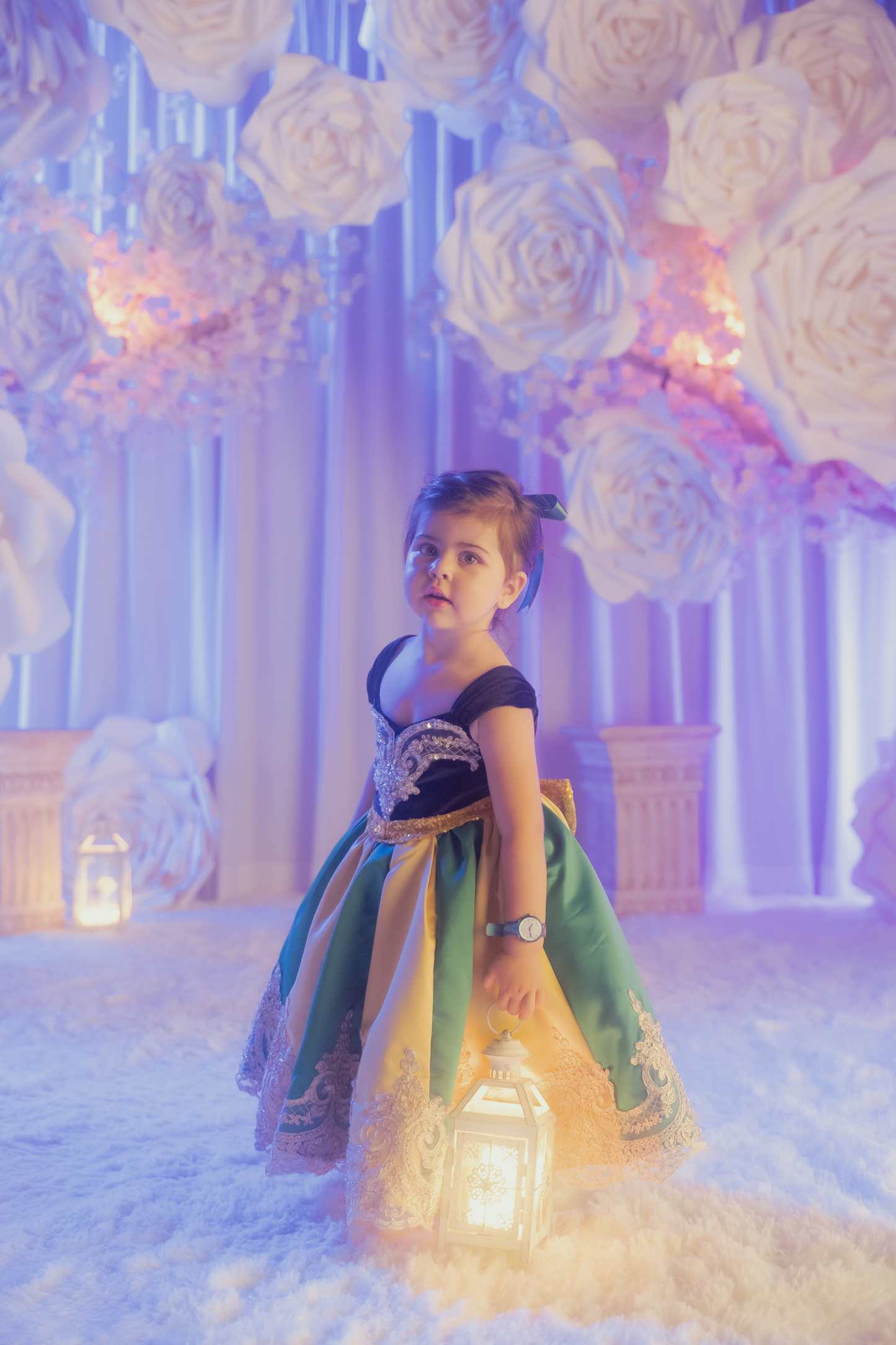 Anna Green & Gold Coronation Gown