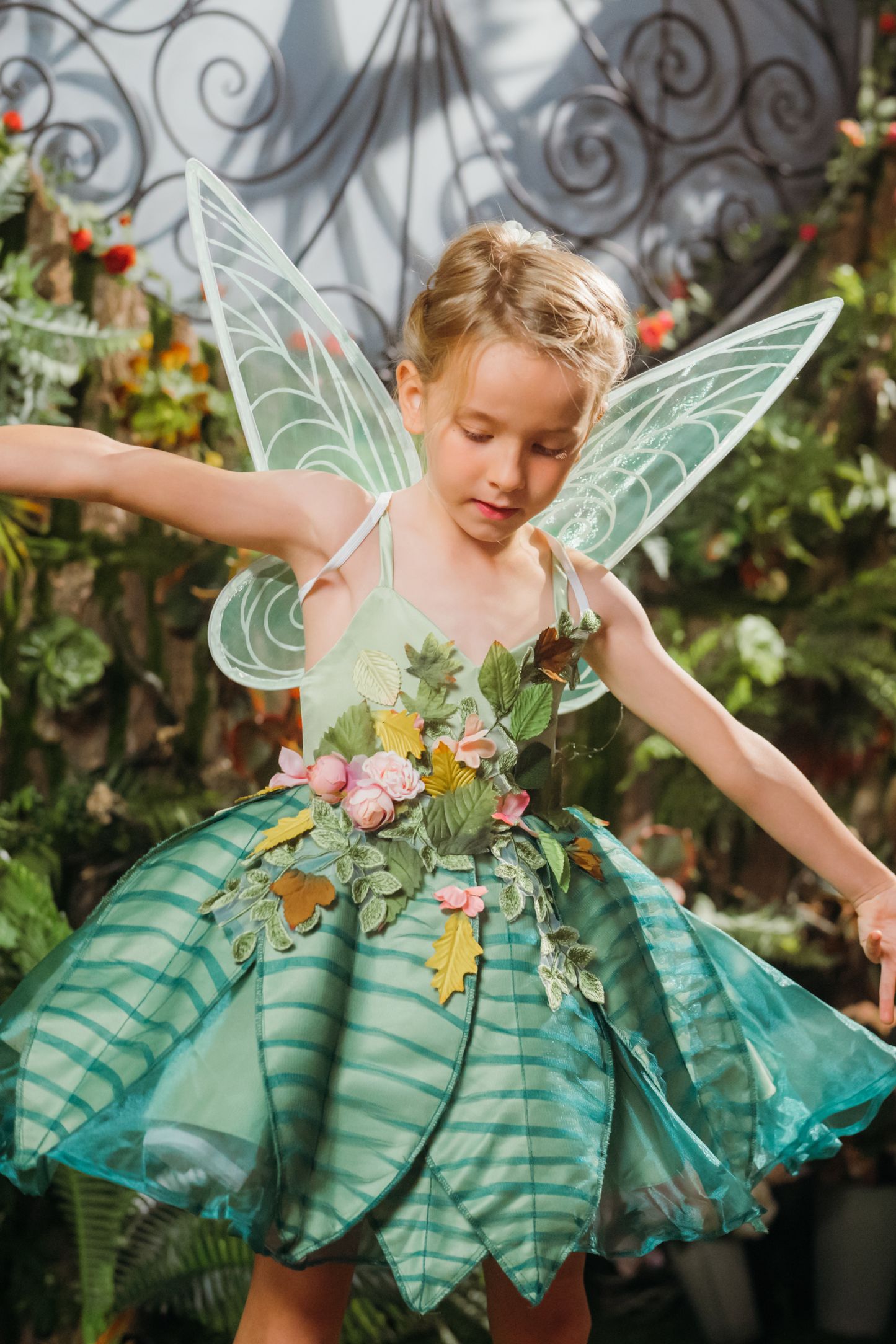 Tinkerbell Pixie Forest Fairy Dress