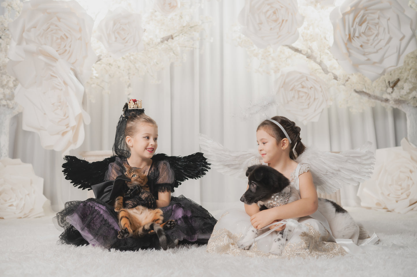 Ready-to-Ship ★ Little Witch Amelia - Purple & Black Lace Dress