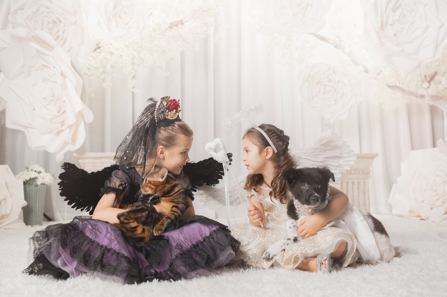 Ready-to-Ship ★ Little Witch Amelia - Purple & Black Lace Dress
