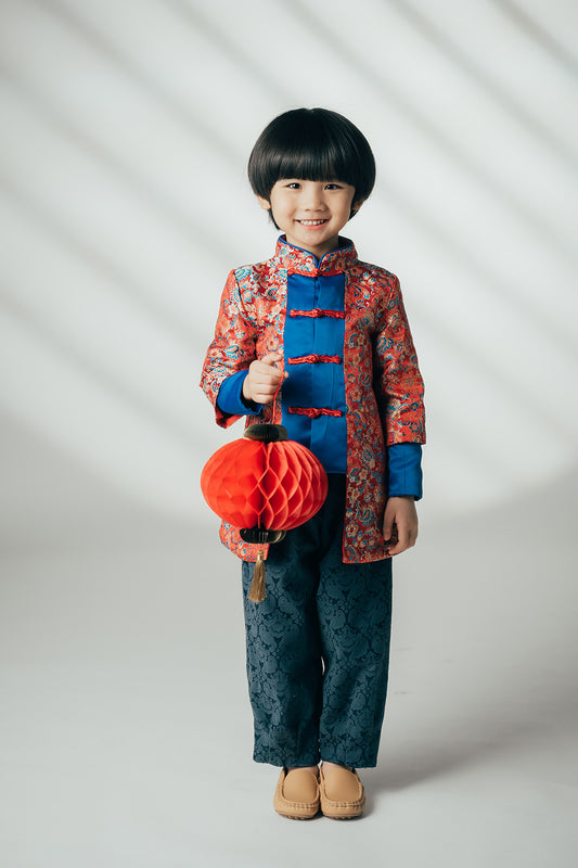 Ready-to-Ship ★ Prince Calaf Oriental Cheongsam Set (Jacket & Trousers)