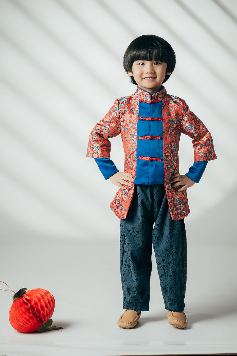 Ready-to-Ship ★ Prince Calaf Oriental Cheongsam Set (Jacket & Trousers)