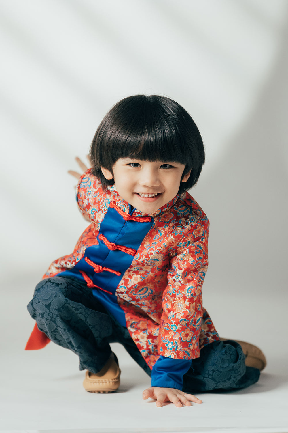 Ready-to-Ship ★ Prince Calaf Oriental Cheongsam Set (Jacket & Trousers)