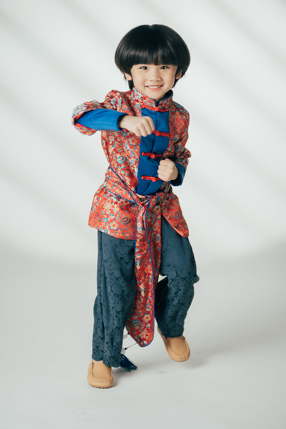 Ready-to-Ship ★ Prince Calaf Oriental Cheongsam Set (Jacket & Trousers)