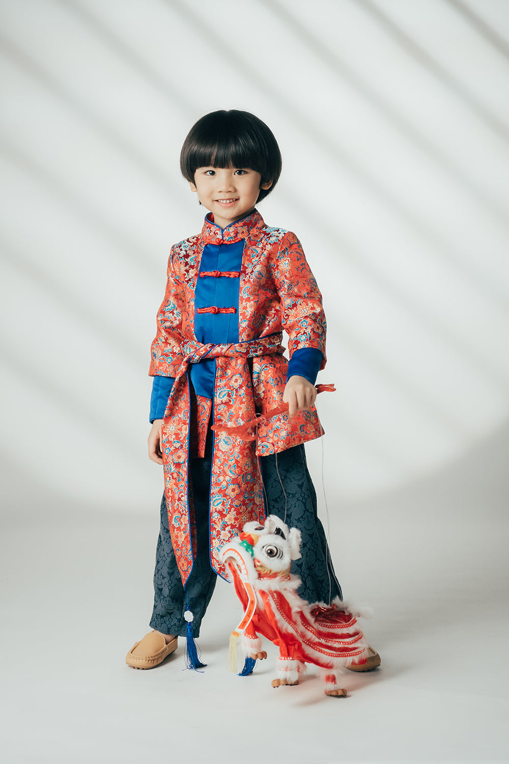 Ready-to-Ship ★ Prince Calaf Oriental Cheongsam Set (Jacket & Trousers)