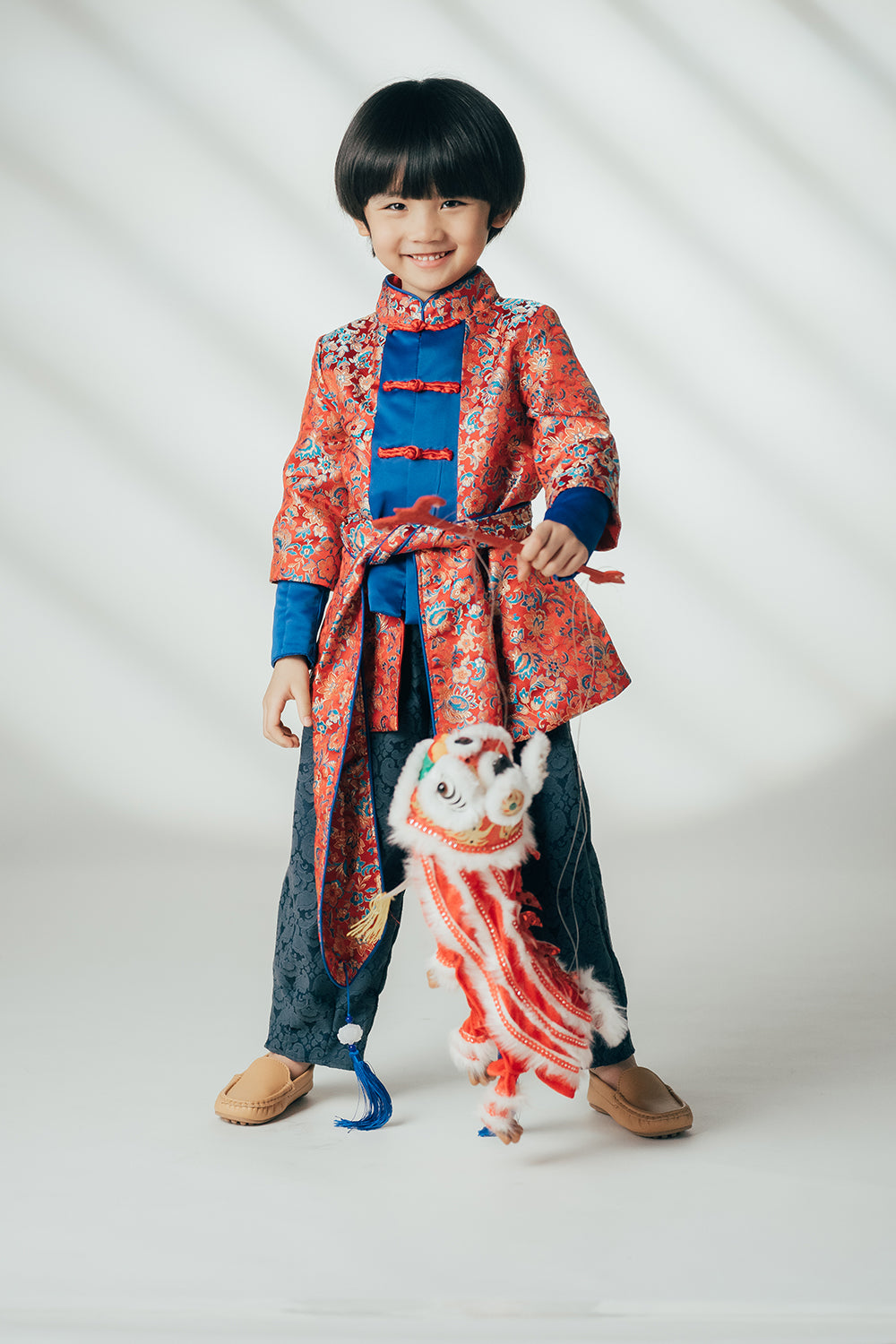 Ready-to-Ship ★ Prince Calaf Oriental Cheongsam Set (Jacket & Trousers)
