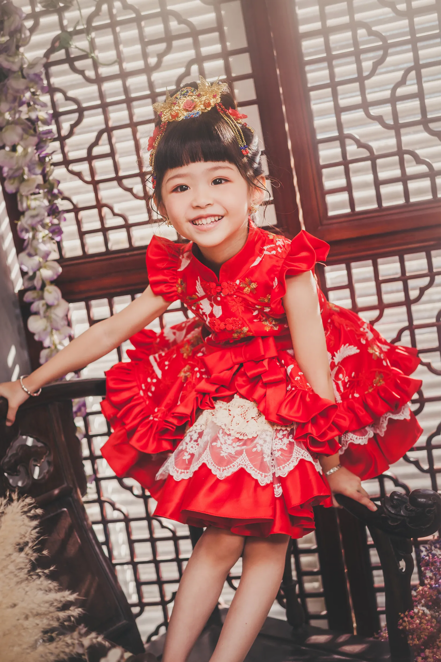 Ready-to-Ship ★ Plum Oriental Qipao Set