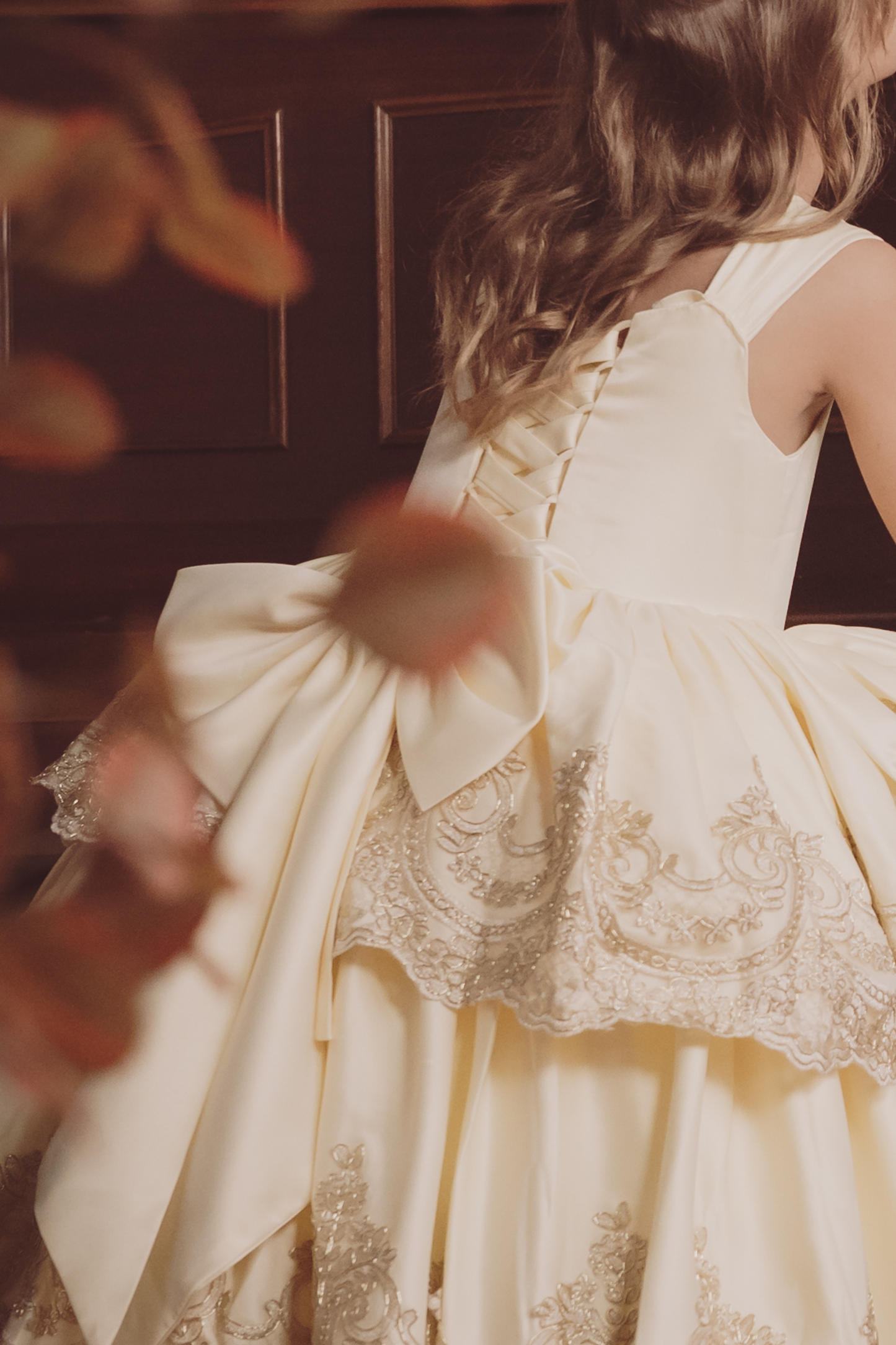 Belle Yellow & Gold Gown