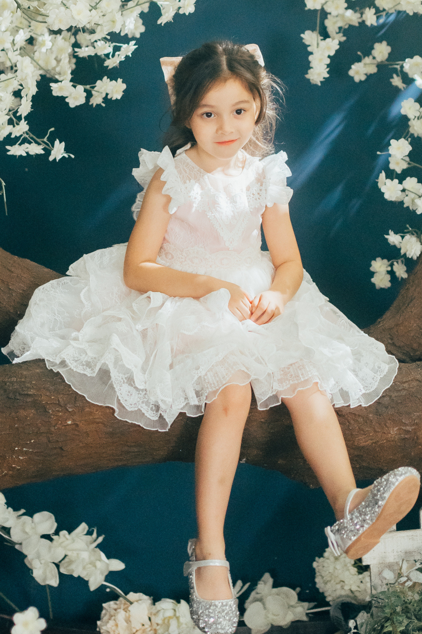 Ready-to-Ship ★ Cupid Angel Lace Dress (White)