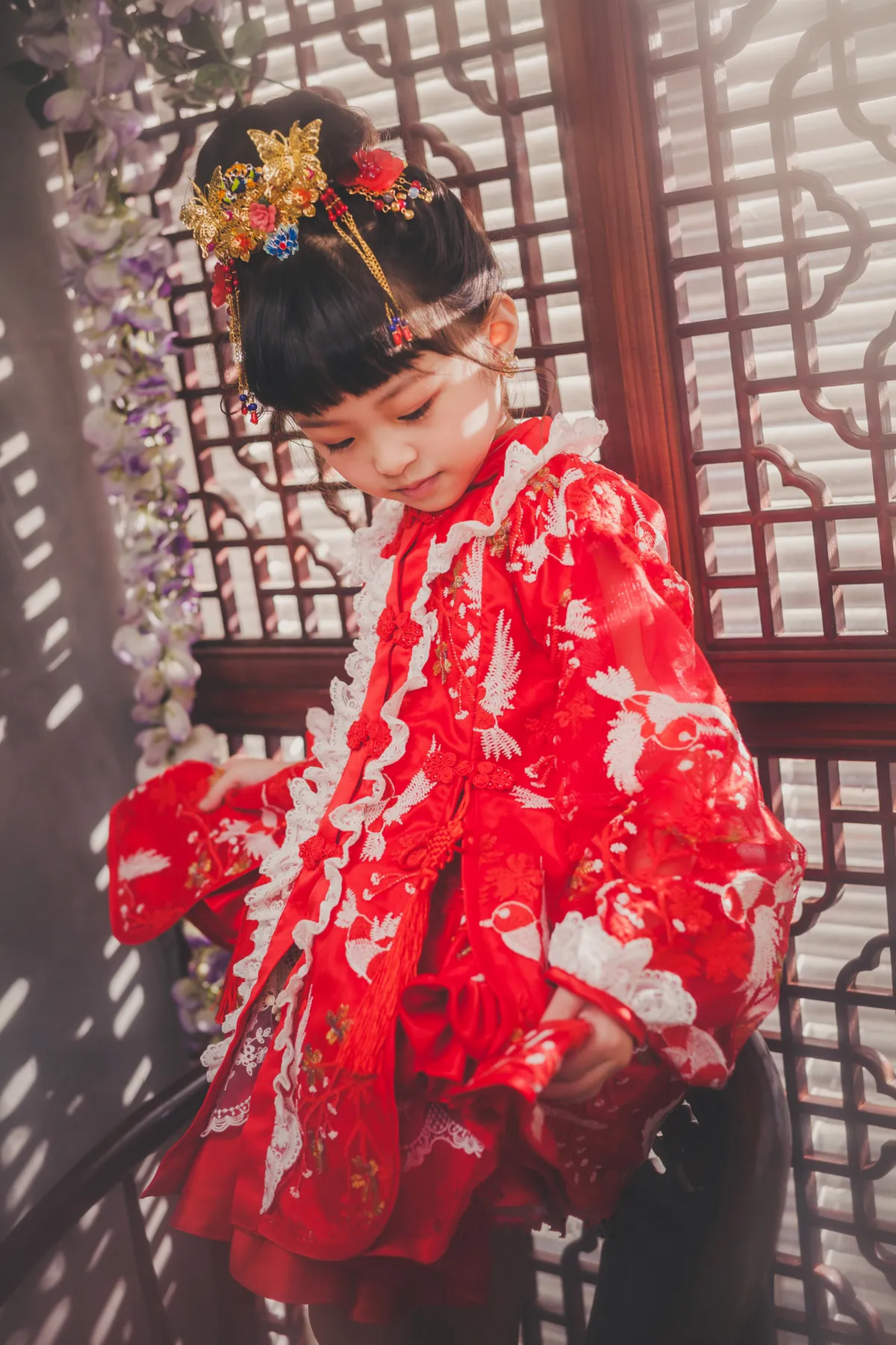 Ready-to-Ship ★ Plum Oriental Qipao Set