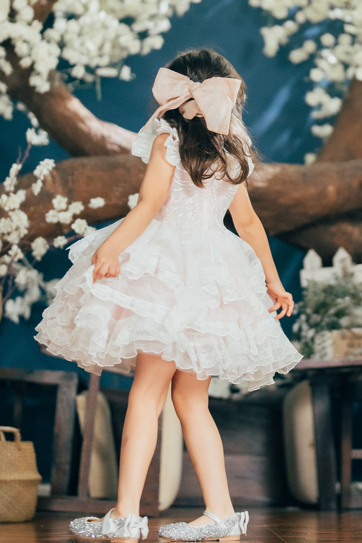Ready-to-Ship ★ Cupid Angel Lace Dress (White)